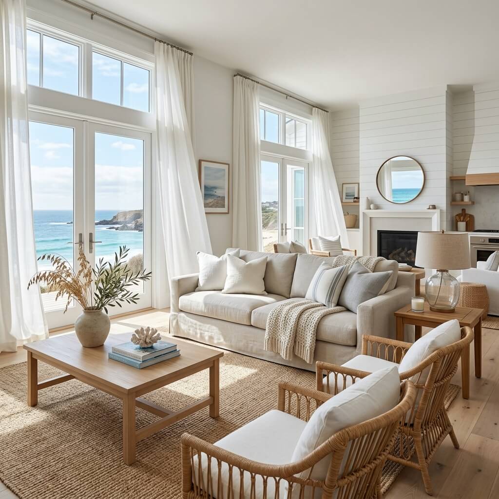 16 Coastal Summer Decorating Inspirations For A Breezy Beach-Inspired Home