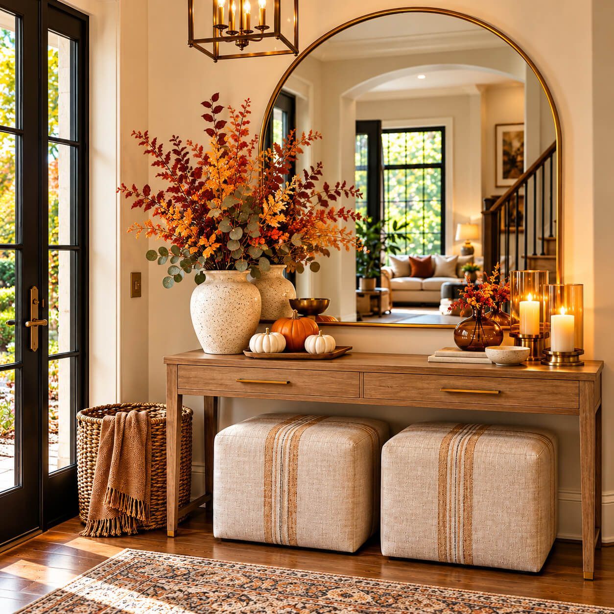 14 Fall Entryway Decor Inspirations That Create A Warm And Welcoming First Impression