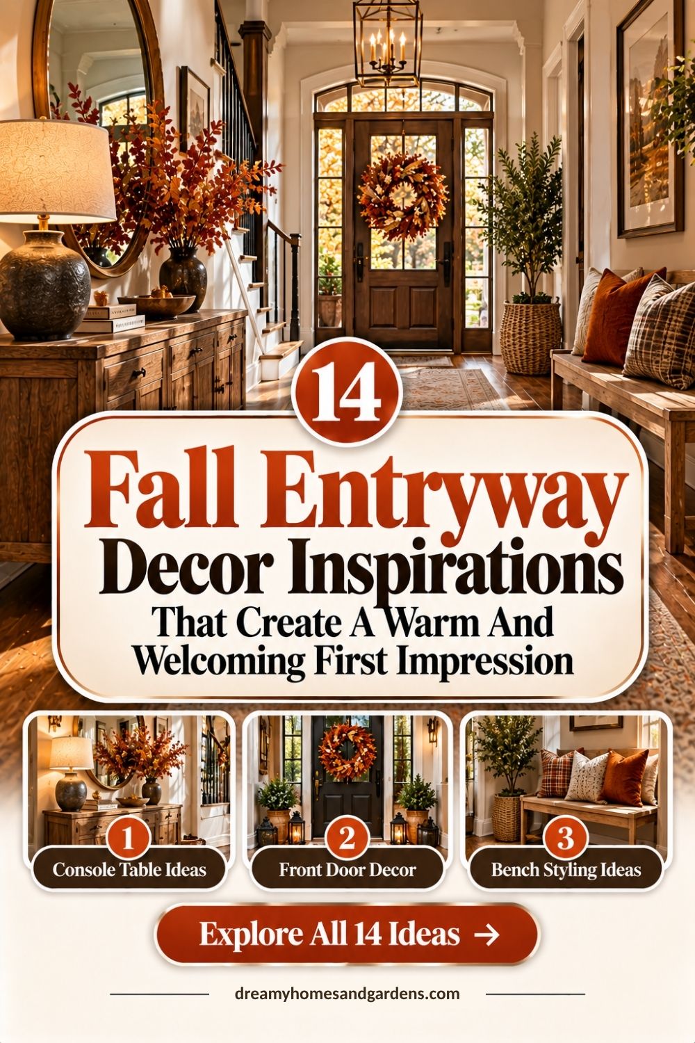 14 Fall Entryway Decor Inspirations That Create A Warm And Welcoming First Impression