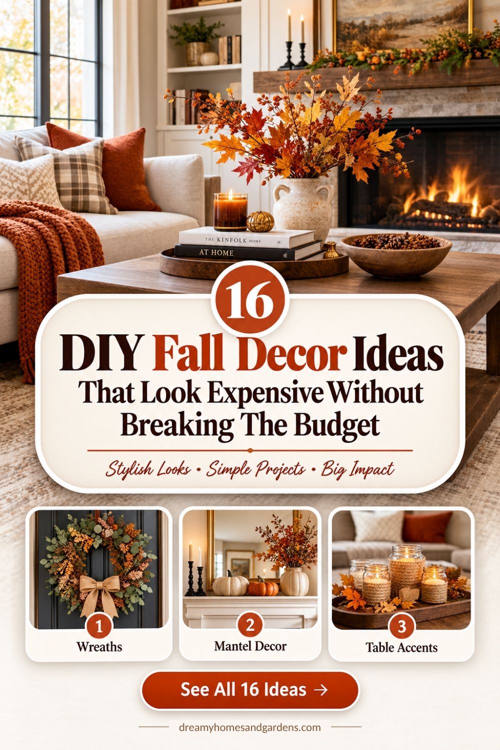 16 DIY Fall Decor Ideas That Look Expensive Without Breaking The Budget