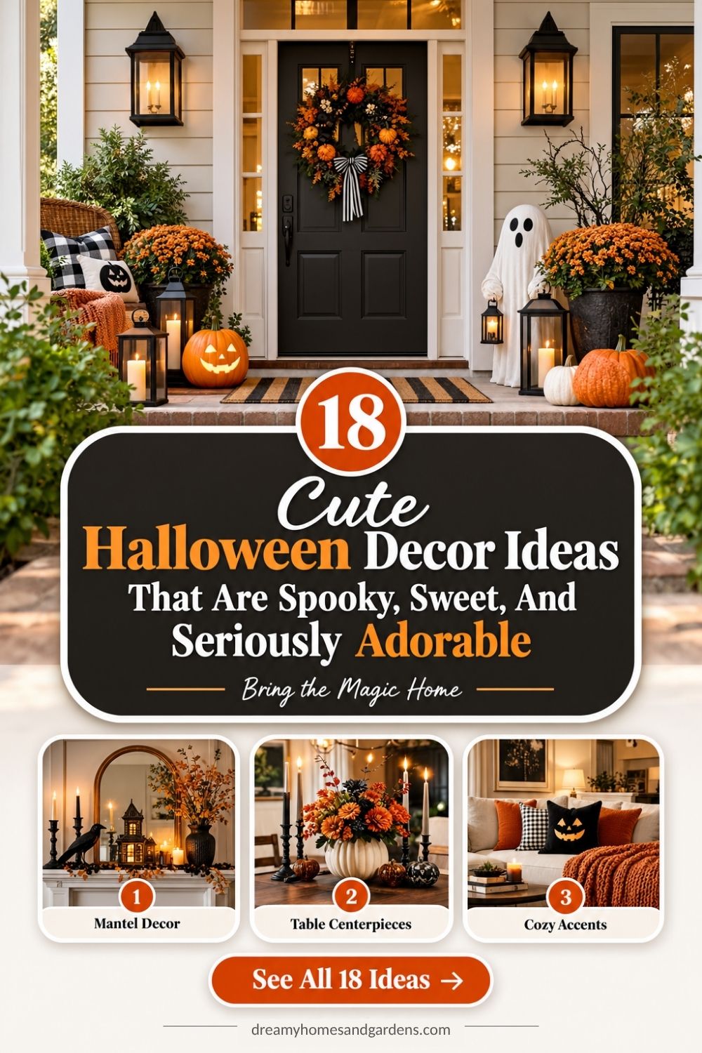 18 Cute Halloween Decor Ideas That Are Spooky, Sweet, And Seriously Adorable