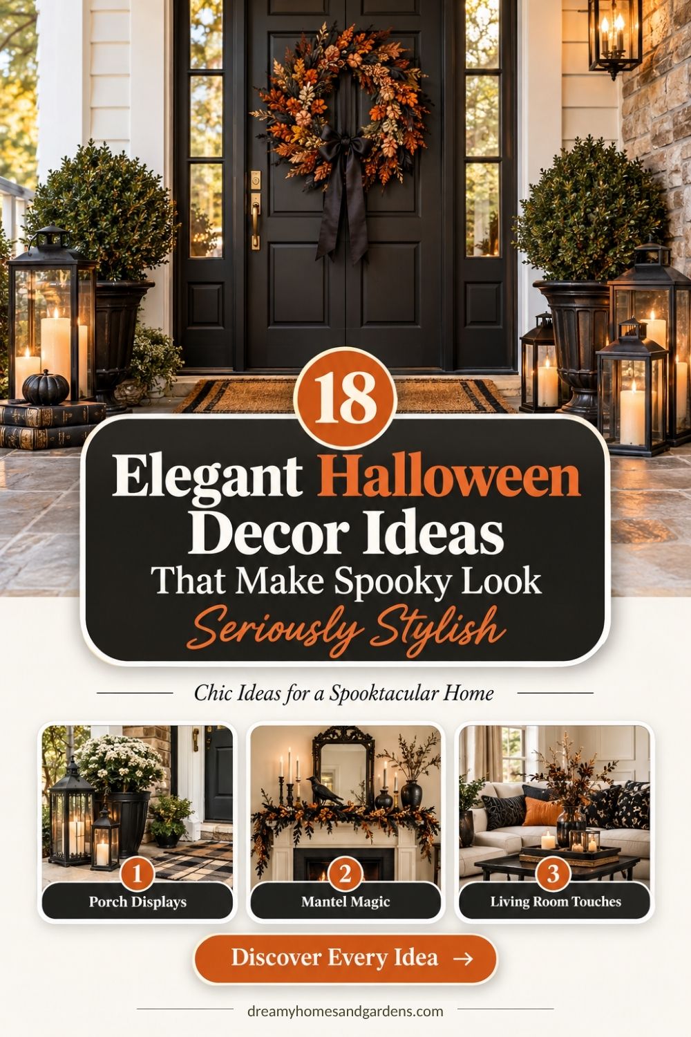 18 Elegant Halloween Decor Ideas That Make Spooky Look Seriously Stylish