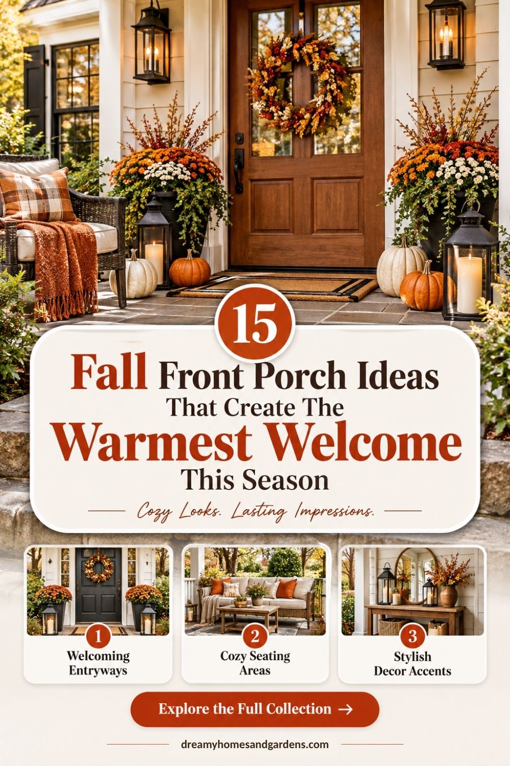 Fall Front Porch Ideas That Create The Warmest Welcome This Season