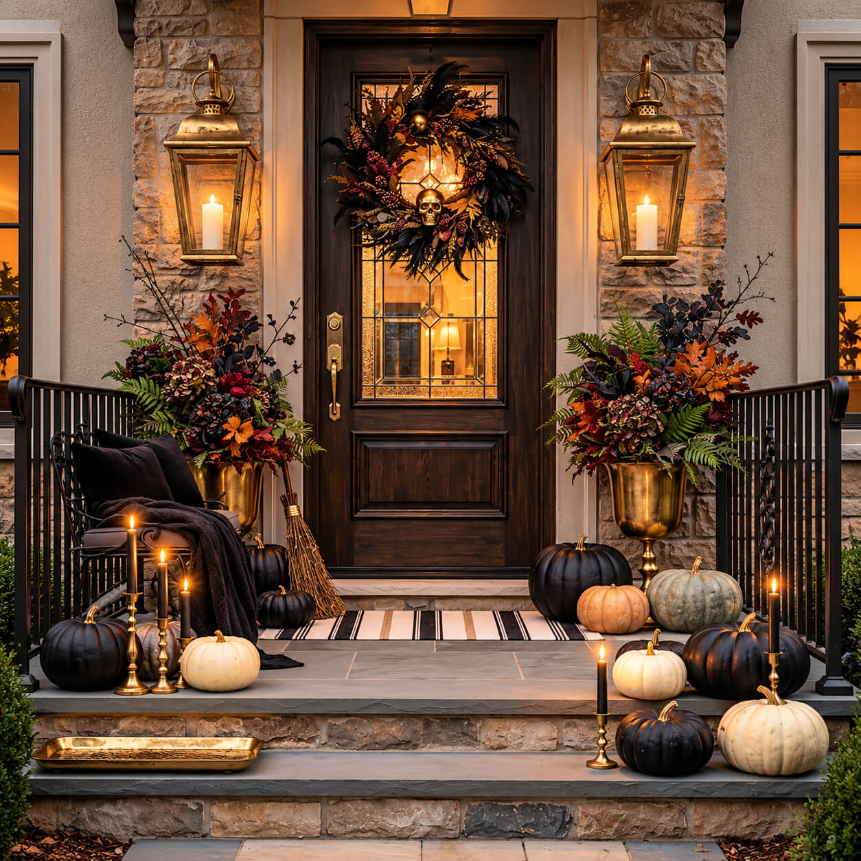 18 Halloween Porch Decorating Ideas That Make Your Home Impossible To Overlook